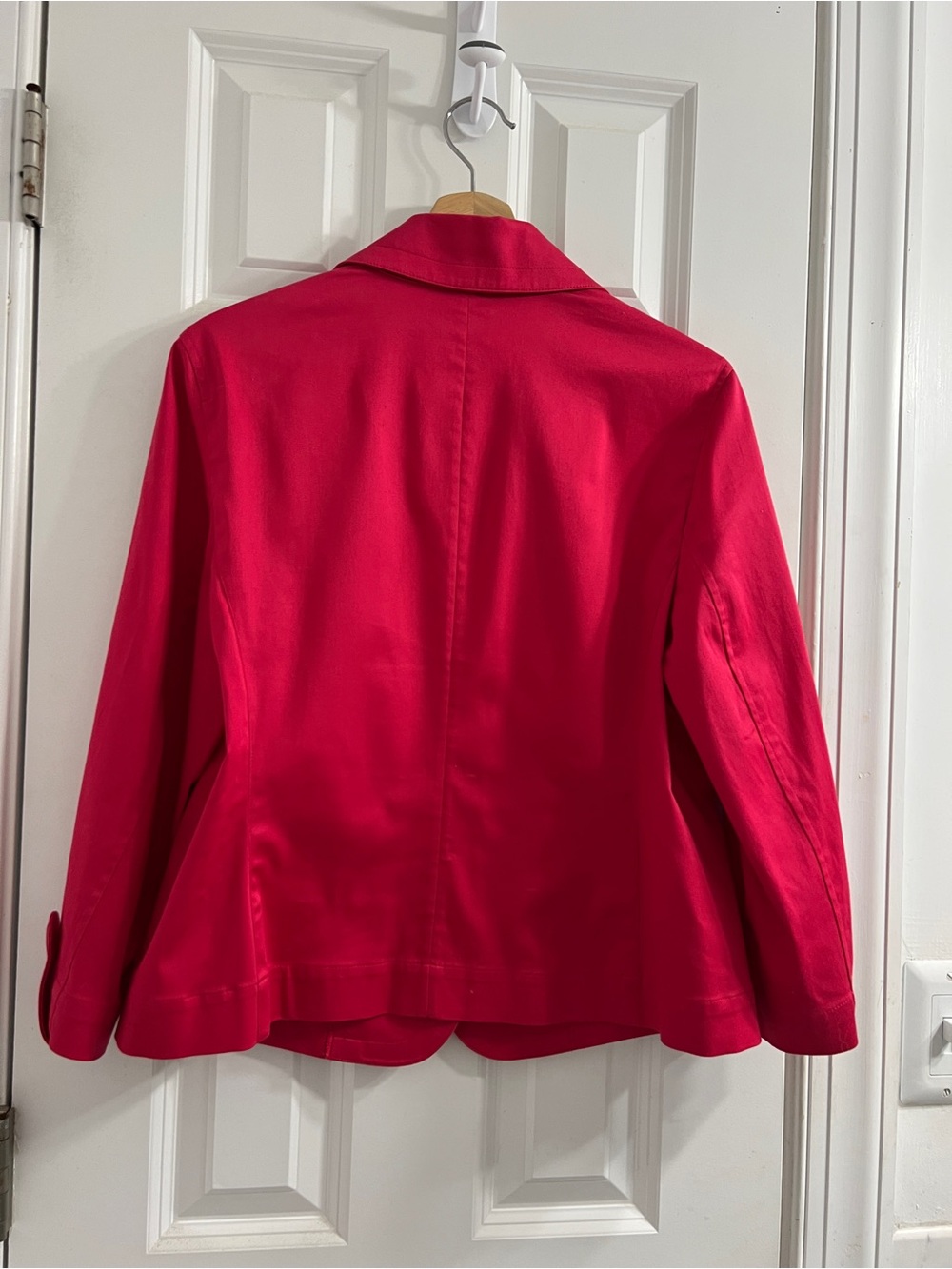 Talbots Pink (Fuchsia) Tailored Blazer 14P #career #casual #winery - Picture 3 of 7